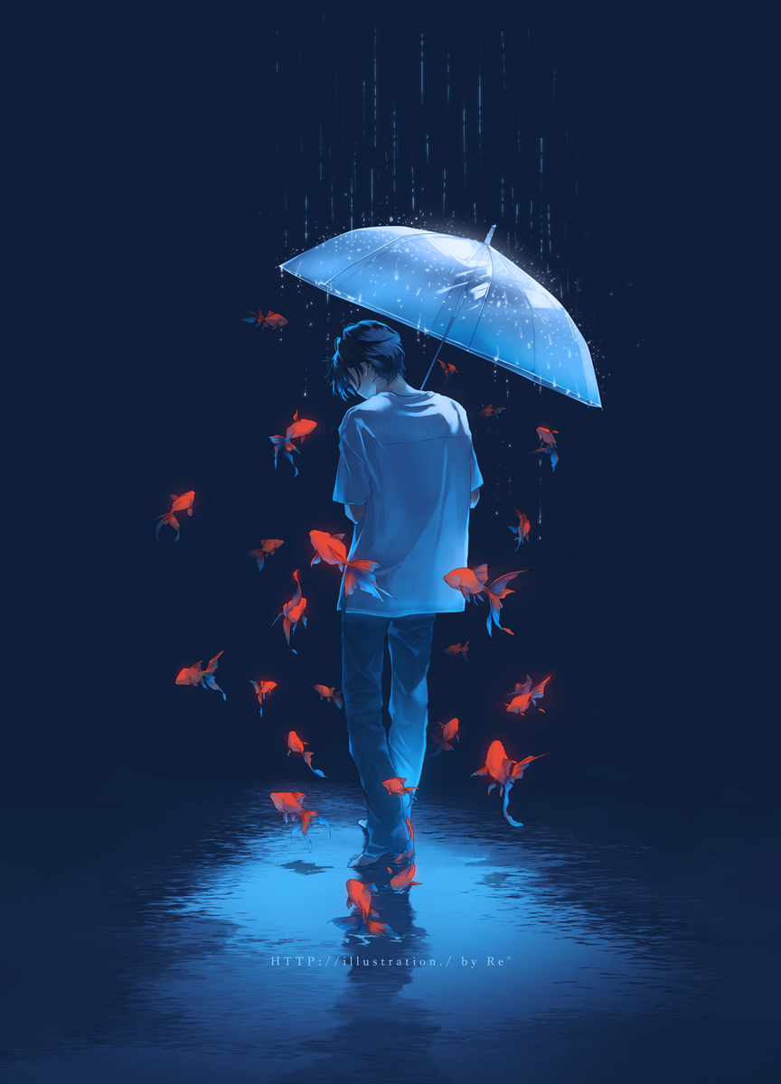 This is a pixiv picture whose title is 供.
