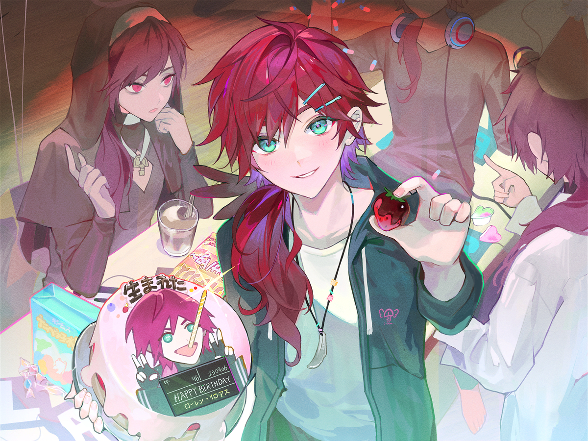 This is a pixiv picture whose title is 20230906_ローレン誕生日.