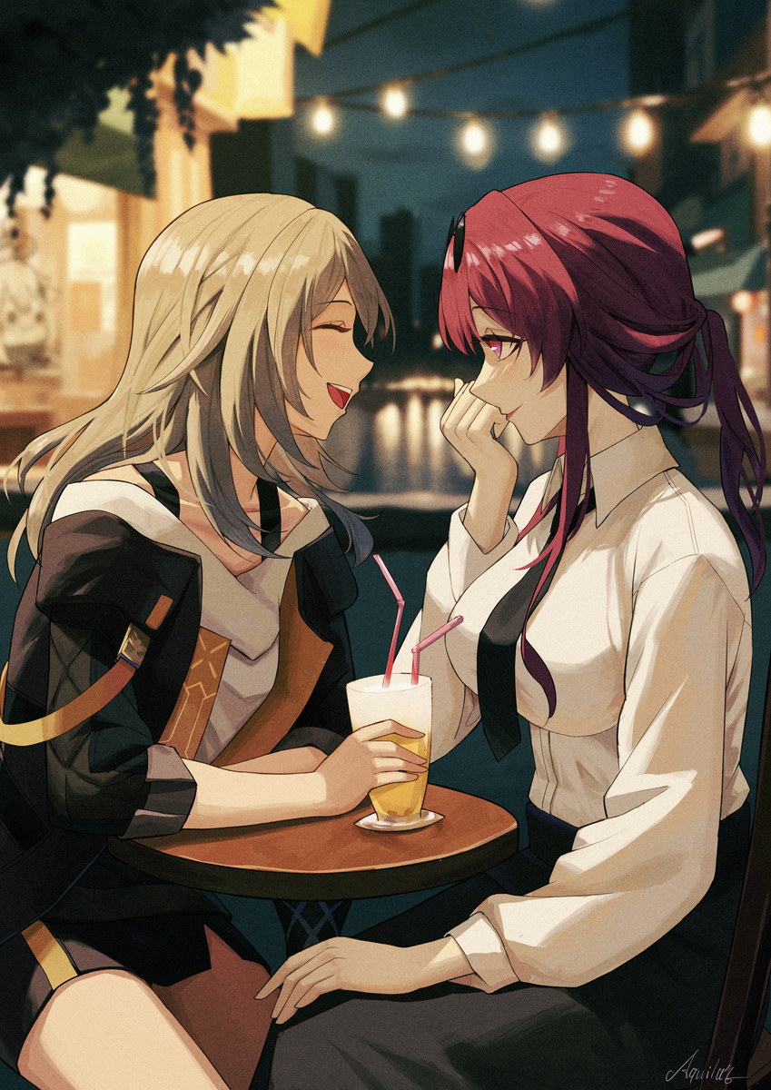 This is a pixiv picture whose title is 看完电影后.