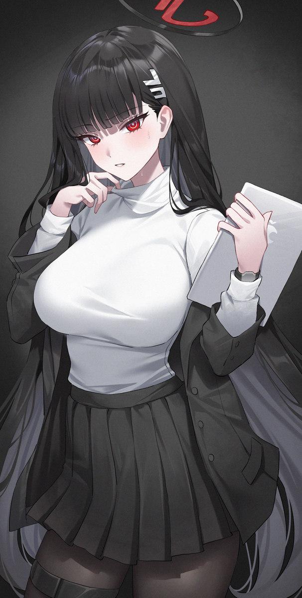 This is a pixiv picture whose title is 調月リオ.