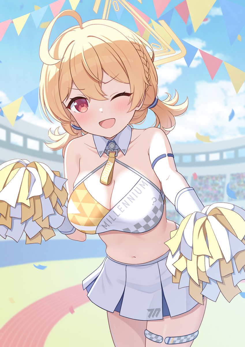 This is a pixiv picture whose title is チアコトリ.