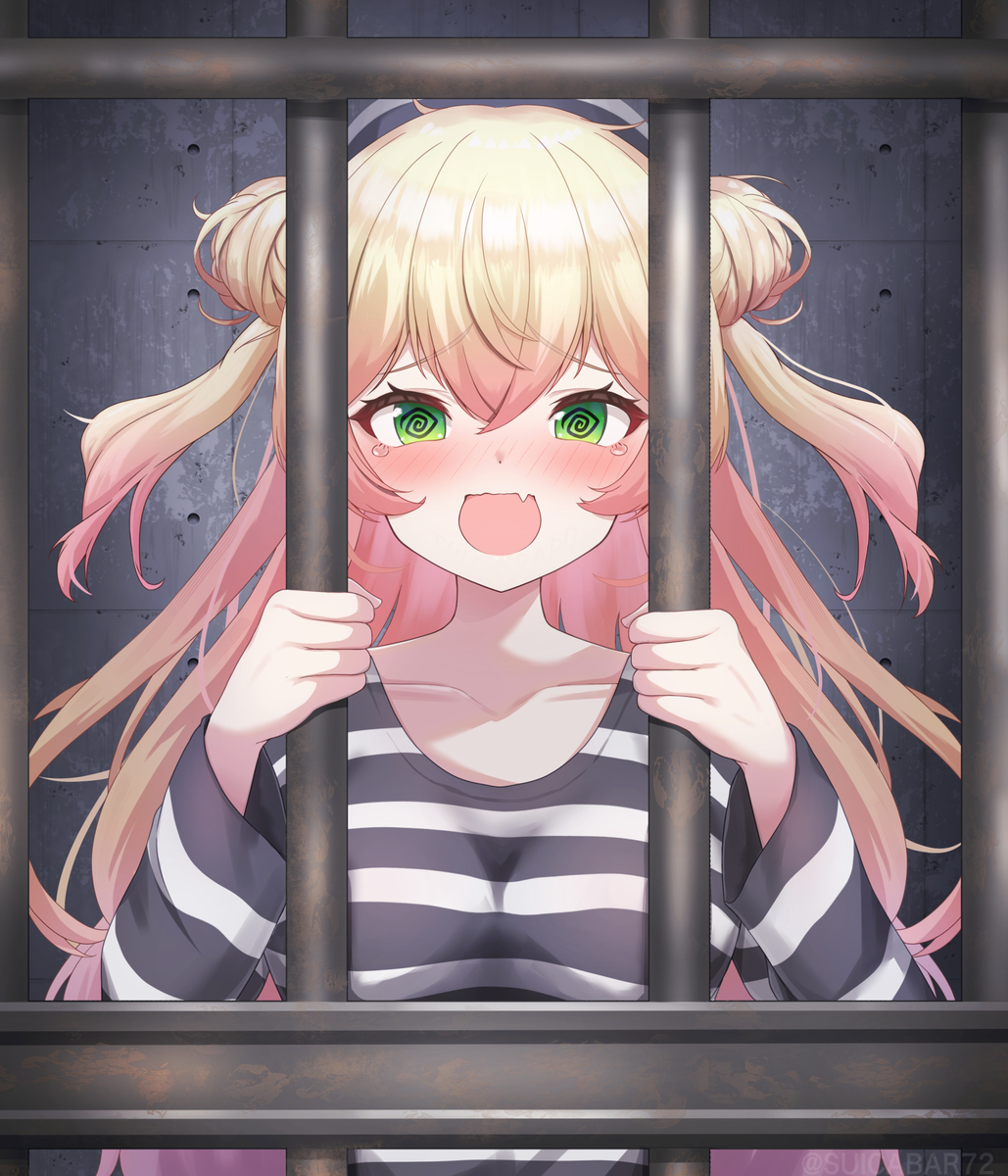 This is a pixiv picture whose title is ねねち　有罪.