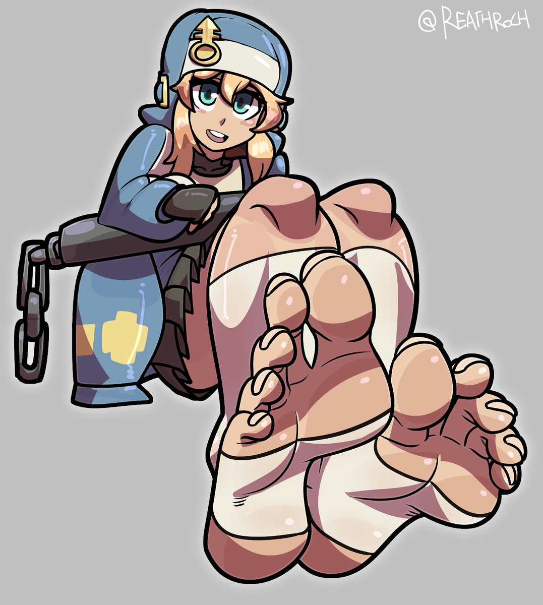 This is a pixiv picture whose title is ブリジット.