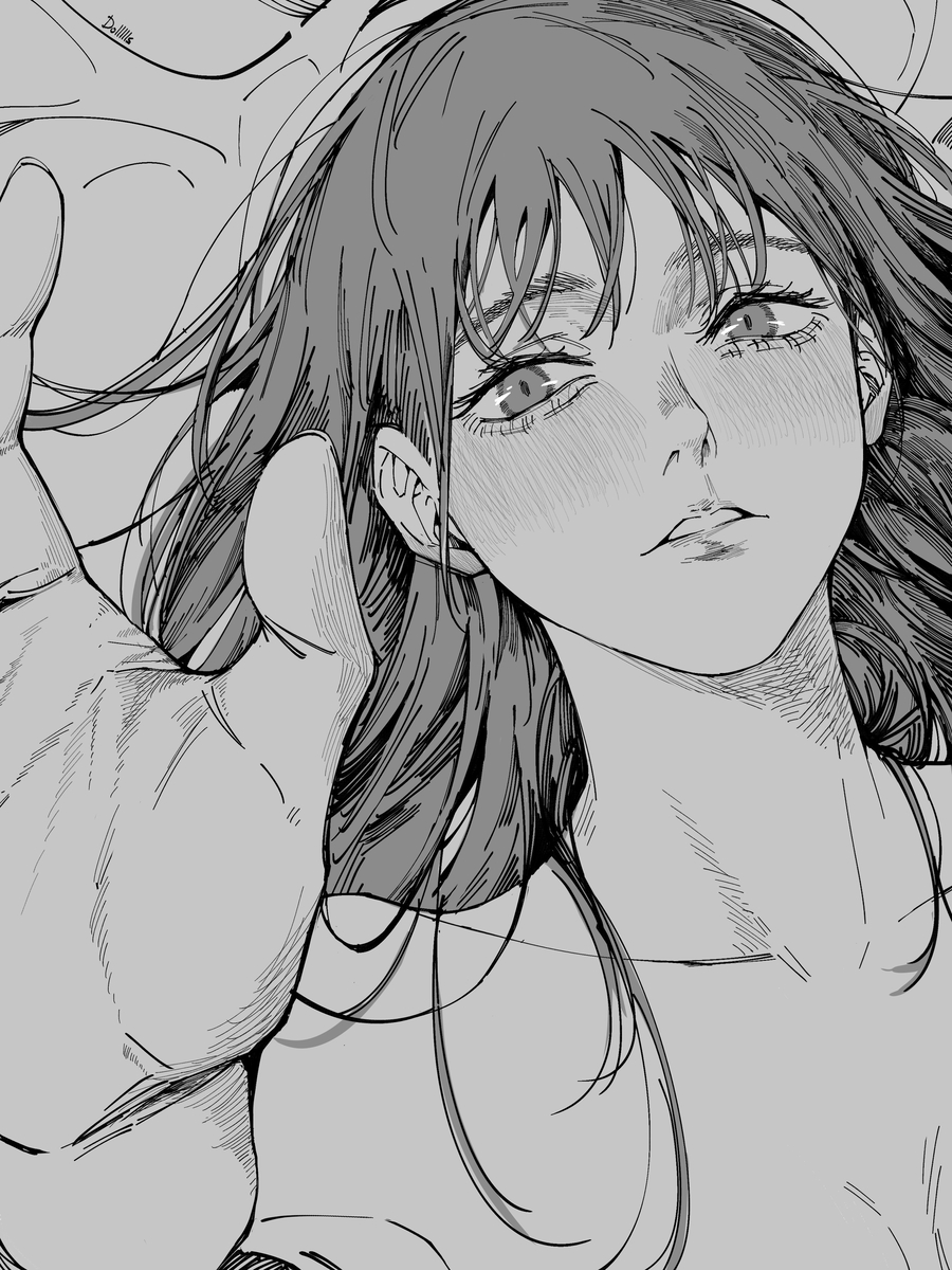 This is a pixiv picture whose title is 触.