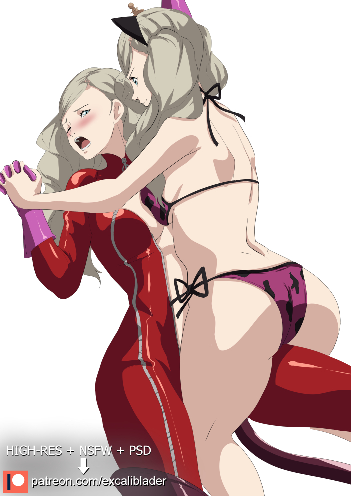 This is a pixiv picture whose title is Ann x Ann.