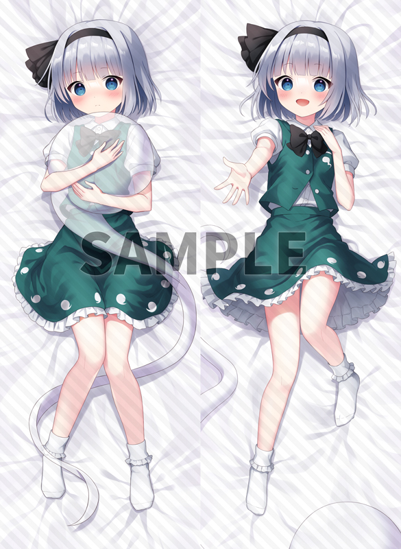 This is a pixiv picture whose title is 抱き枕カバーイラスト.