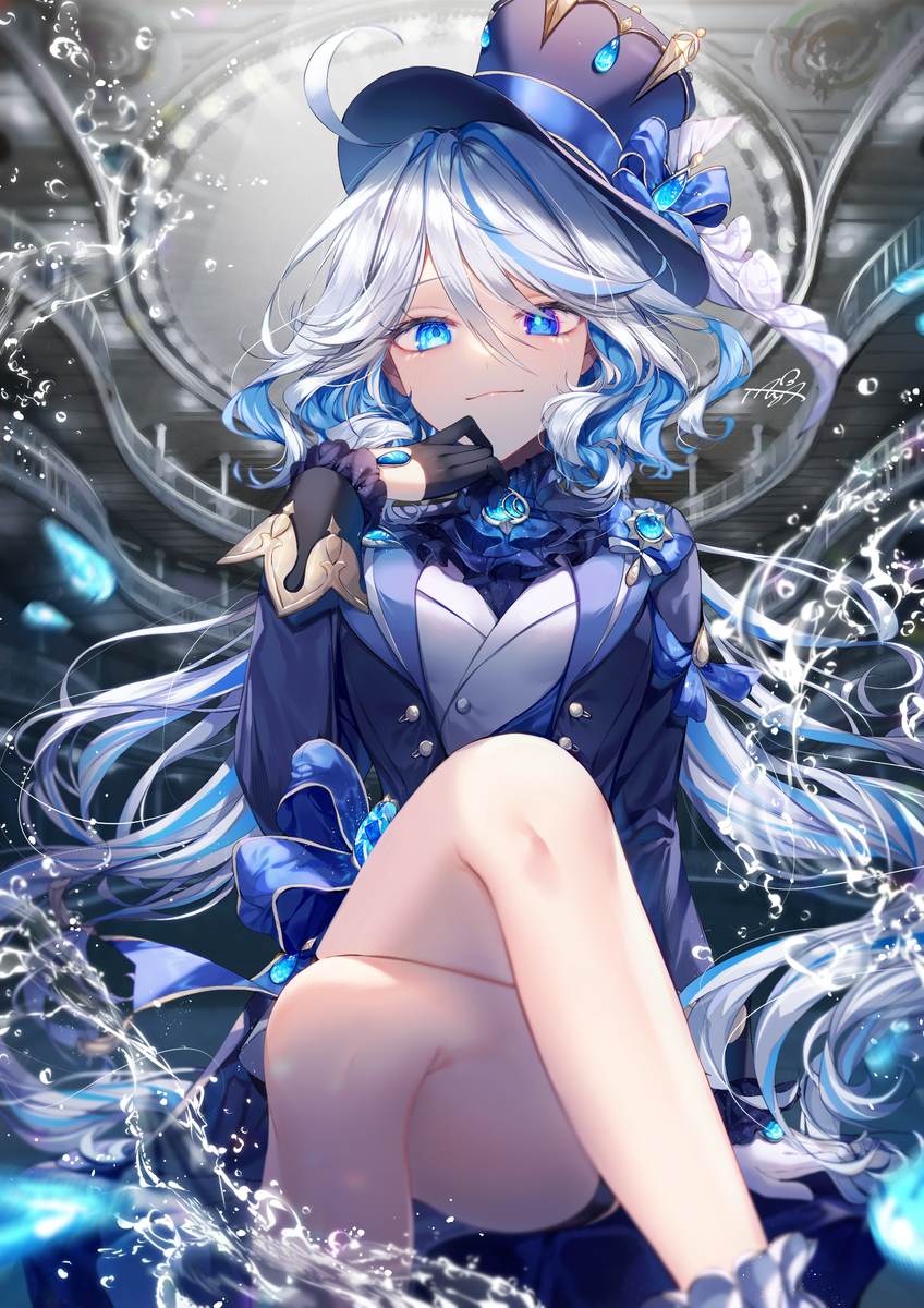 This is a pixiv picture whose title is 💧ようこそ水の国へ💧.