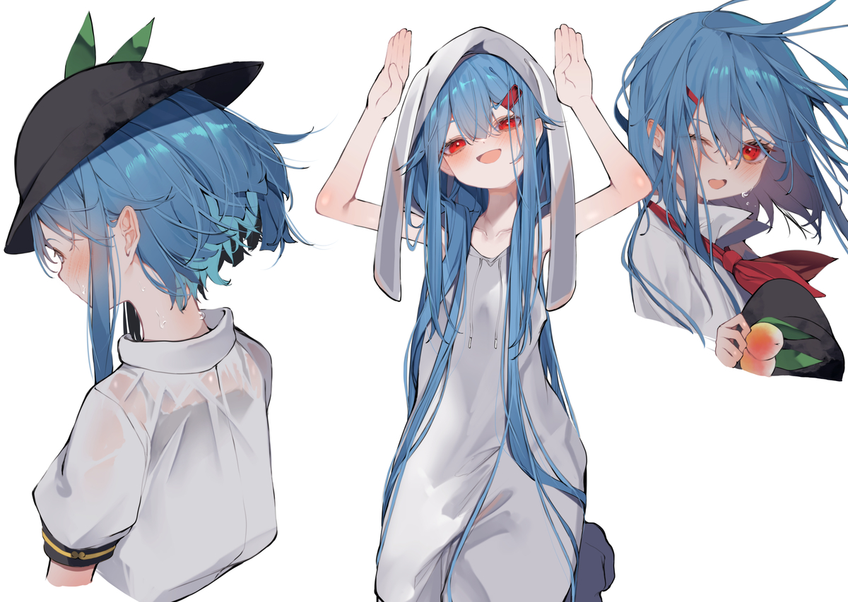 This is a pixiv picture whose title is て.