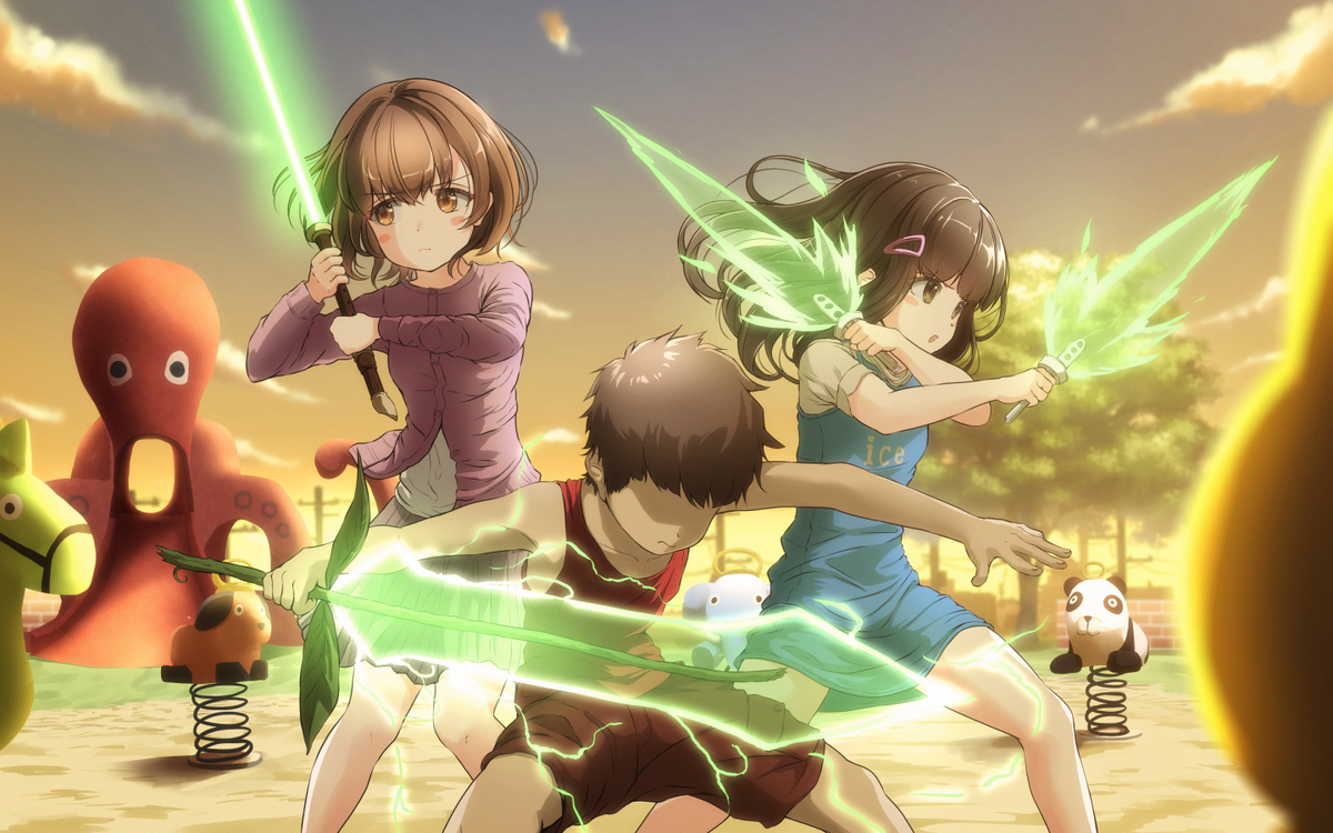 This is a pixiv picture whose title is 創造の剣.