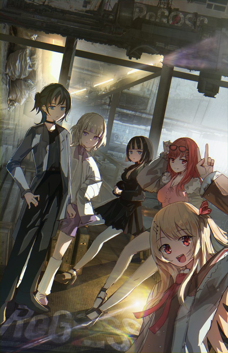 This is a pixiv picture whose title is ReGLOSS.