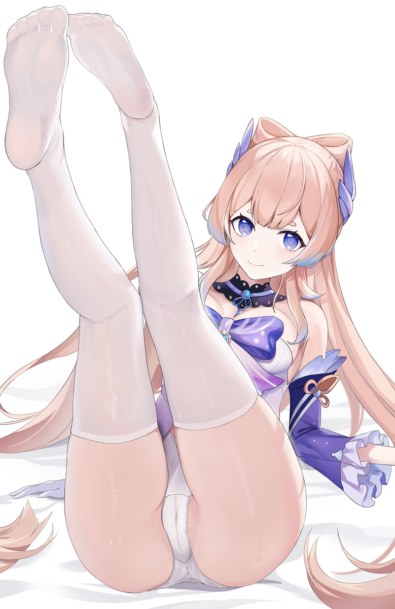 This is a pixiv picture whose title is 画了珊瑚宫心海.