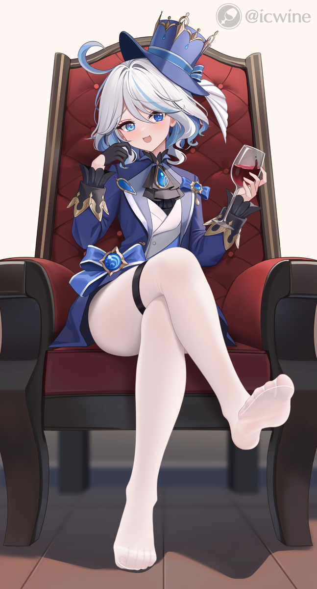 This is a pixiv picture whose title is 水神フリーナ.