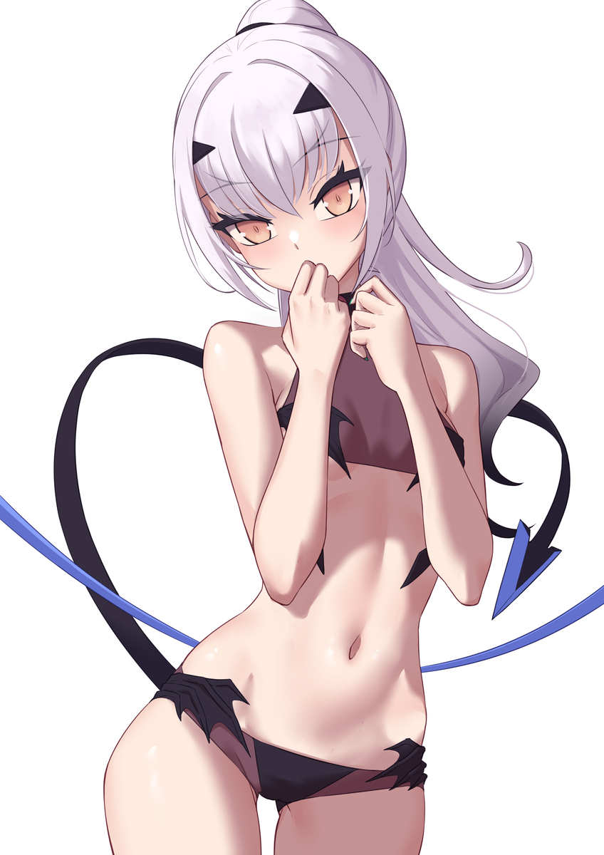 This is a pixiv picture whose title is 泳装.