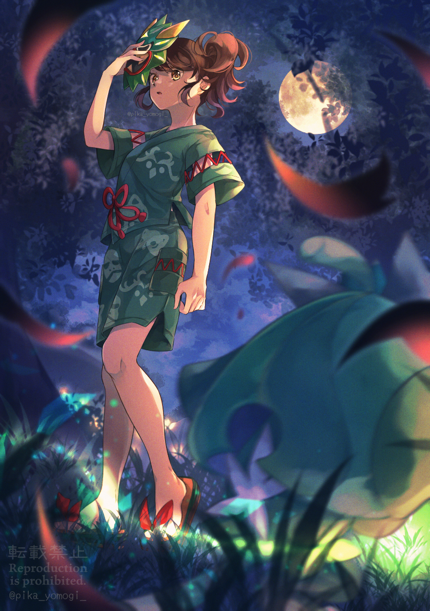 This is a pixiv picture whose title is とある夜の出来事.