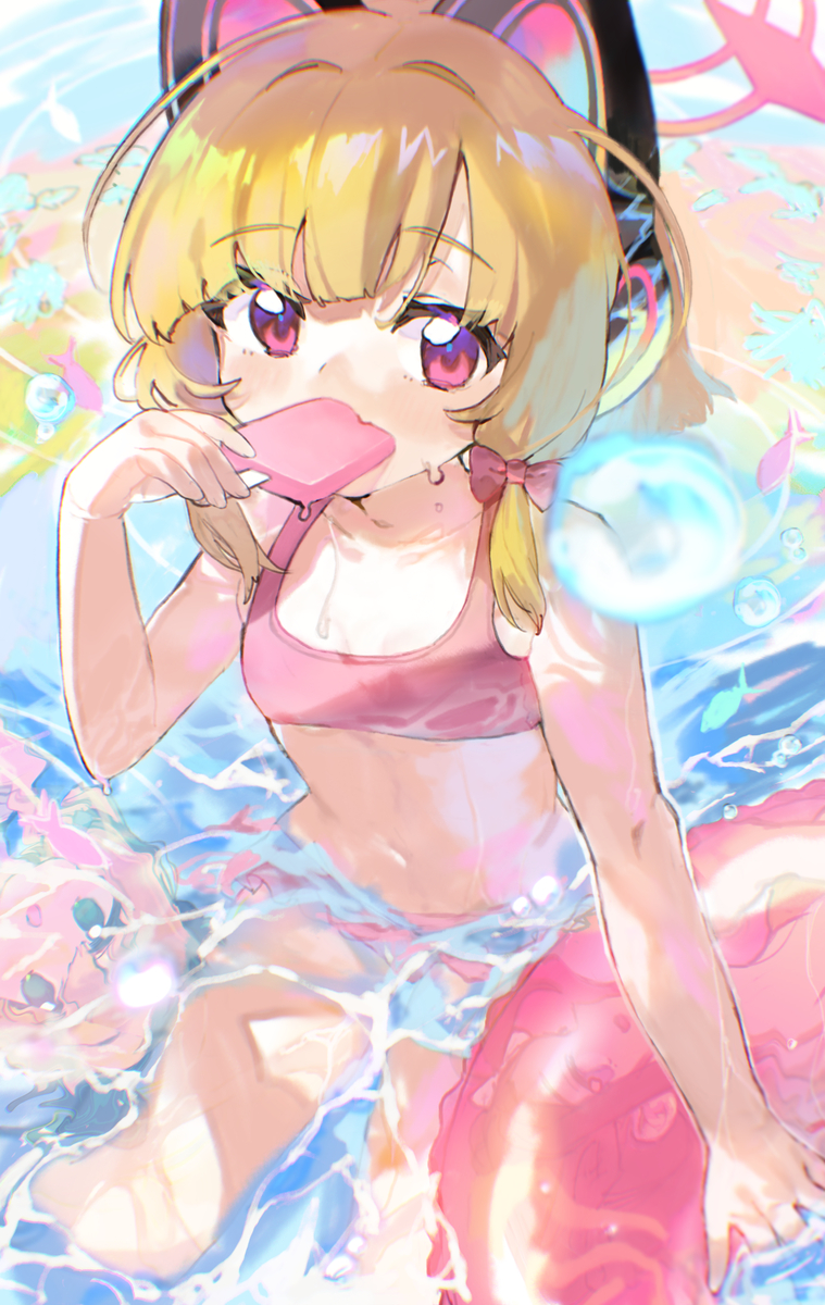 This is a pixiv picture whose title is モモイ.