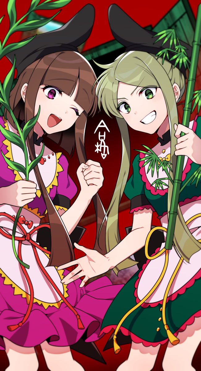 This is a pixiv picture whose title is クレイジーバックダンサーズ.