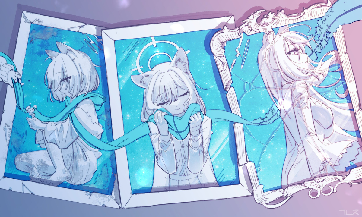 This is a pixiv picture whose title is 스나오오카미 시로코.
