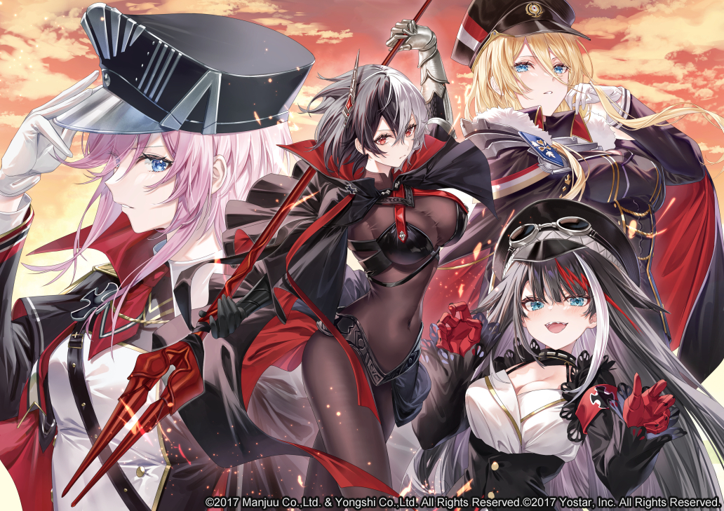 This is a pixiv picture whose title is 【お仕事】アズールレーン6周年イラスト.