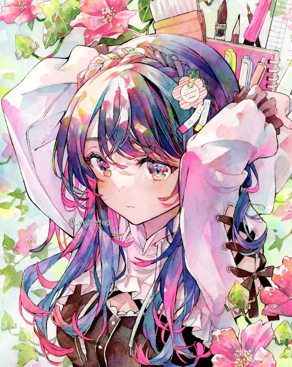 This is a pixiv picture whose title is 透明水彩＊9/27-10/10個展.