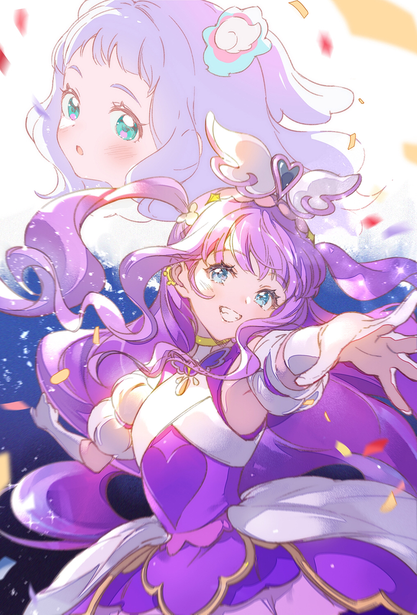 This is a pixiv picture whose title is キュアマジェスティ.