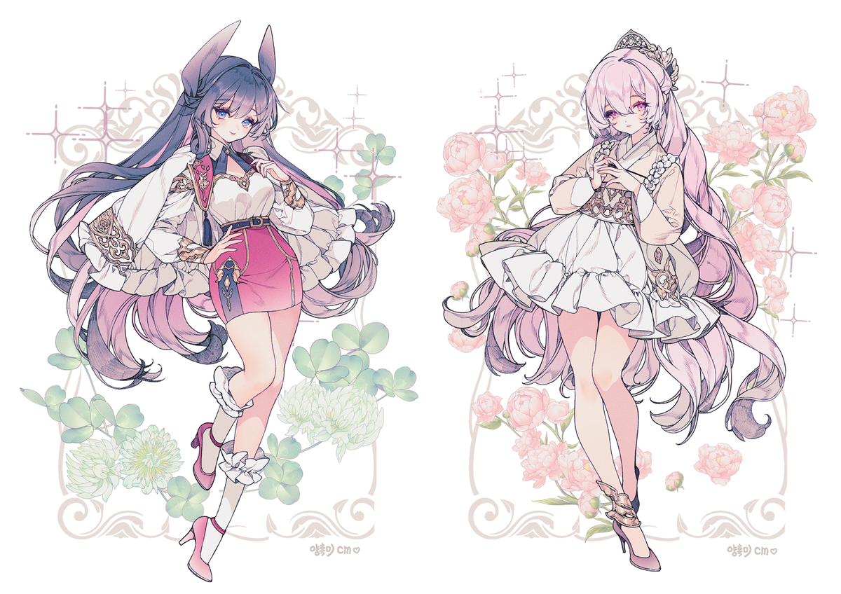 This is a pixiv picture whose title is 💖cm💖.