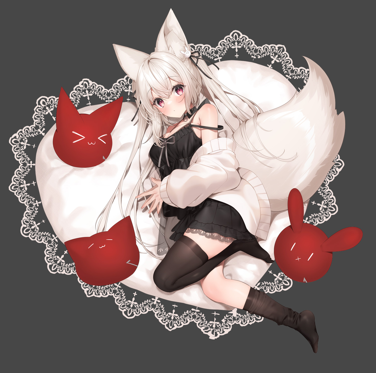 This is a pixiv picture whose title is いっしゅうねん！.