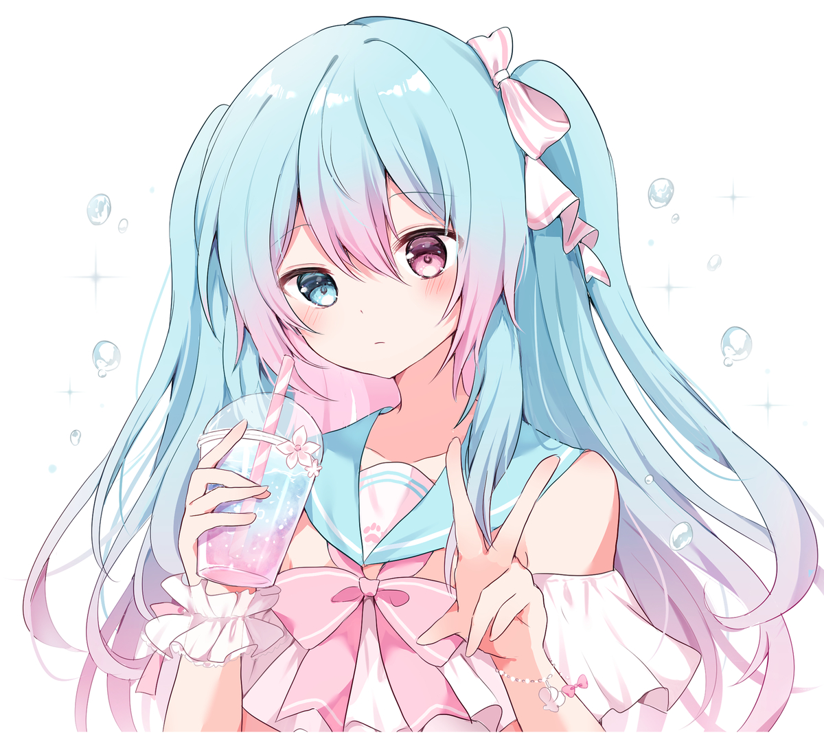 This is a pixiv picture whose title is セーラー水着なシラスちゃん.