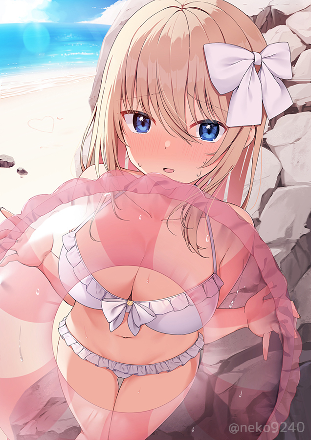 This is a pixiv picture whose title is 「もう少しだけ、遊びたいな・・・だめ・・・？」.