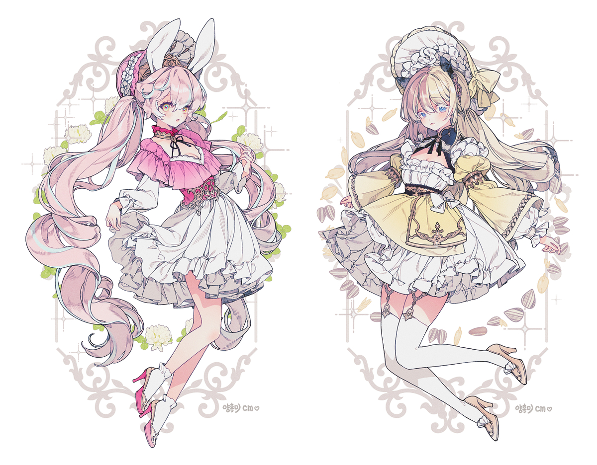 This is a pixiv picture whose title is 💖cm💖.