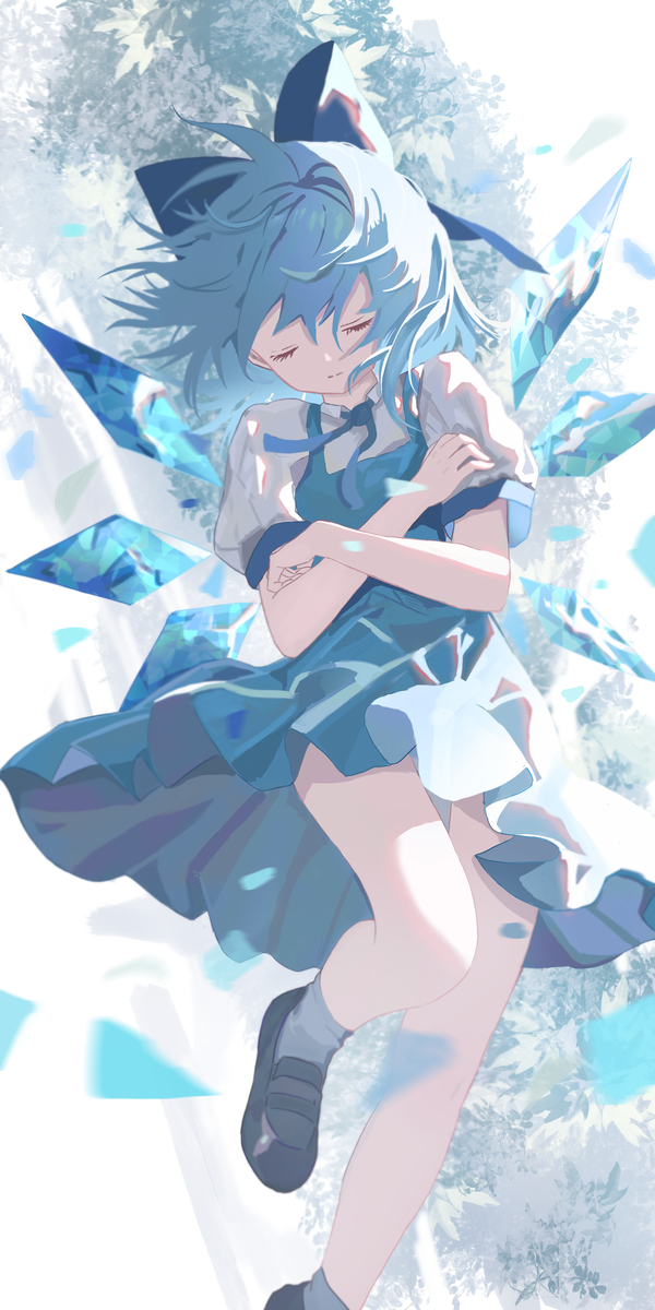 This is a pixiv picture whose title is 蓝.