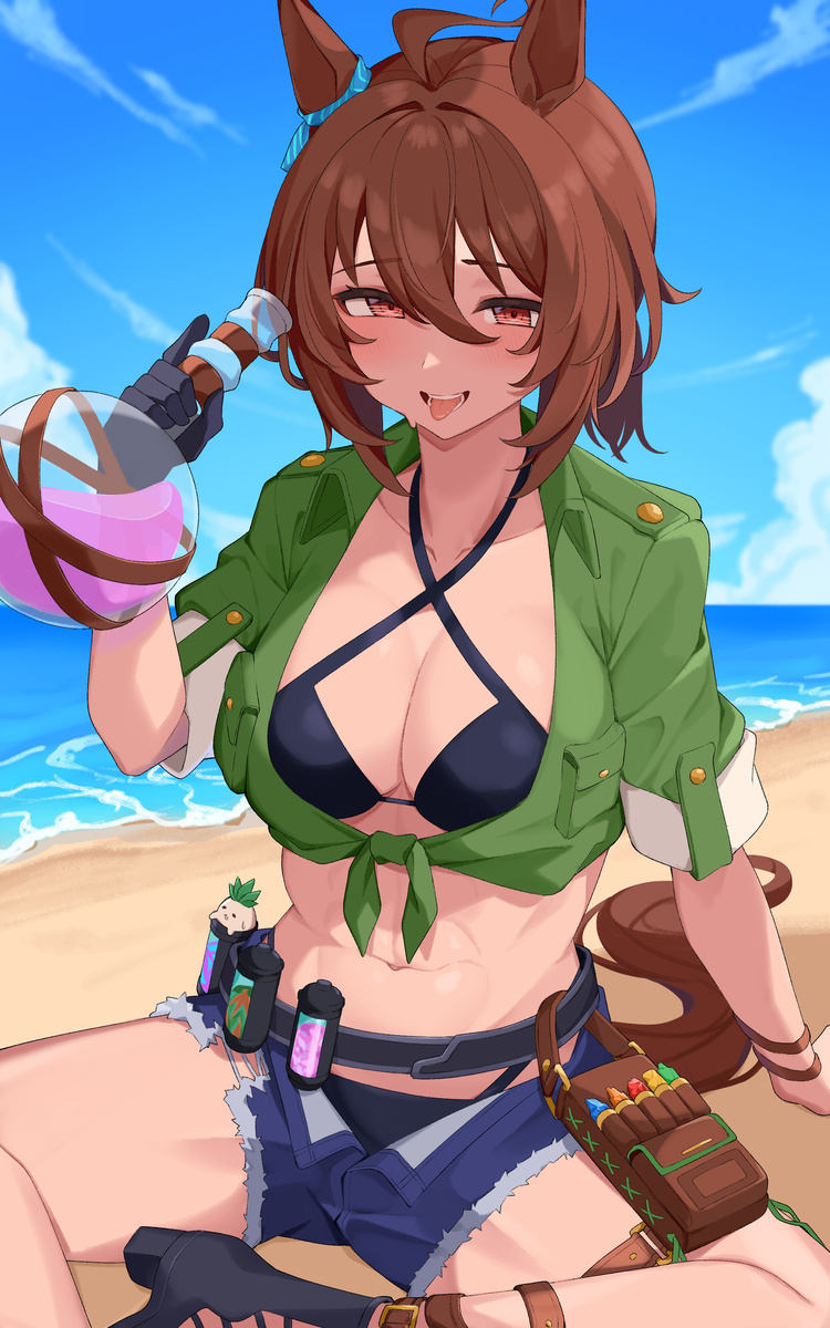 This is a pixiv picture whose title is 無題.