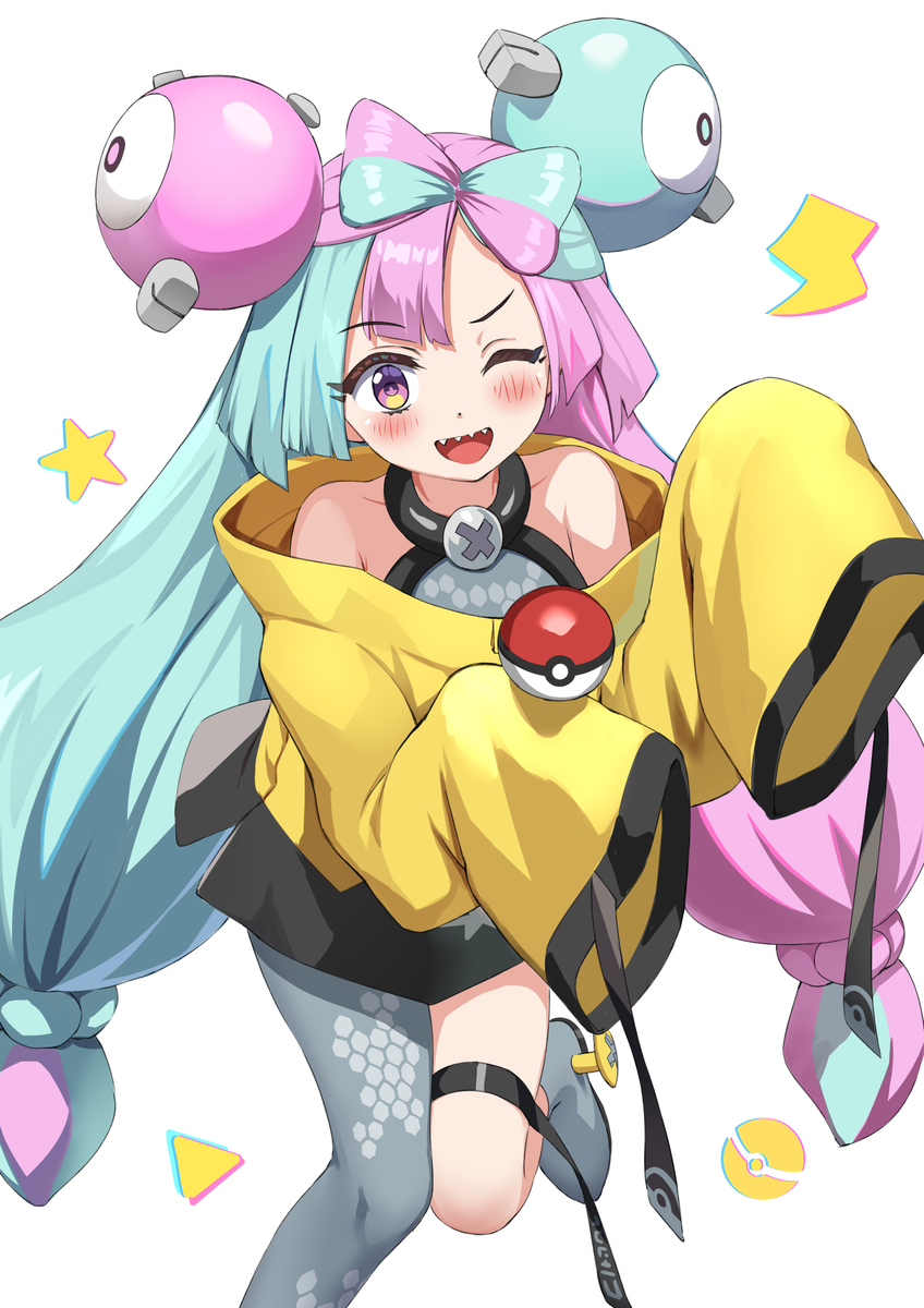 This is a pixiv picture whose title is ナンジャモ、サンゴ.