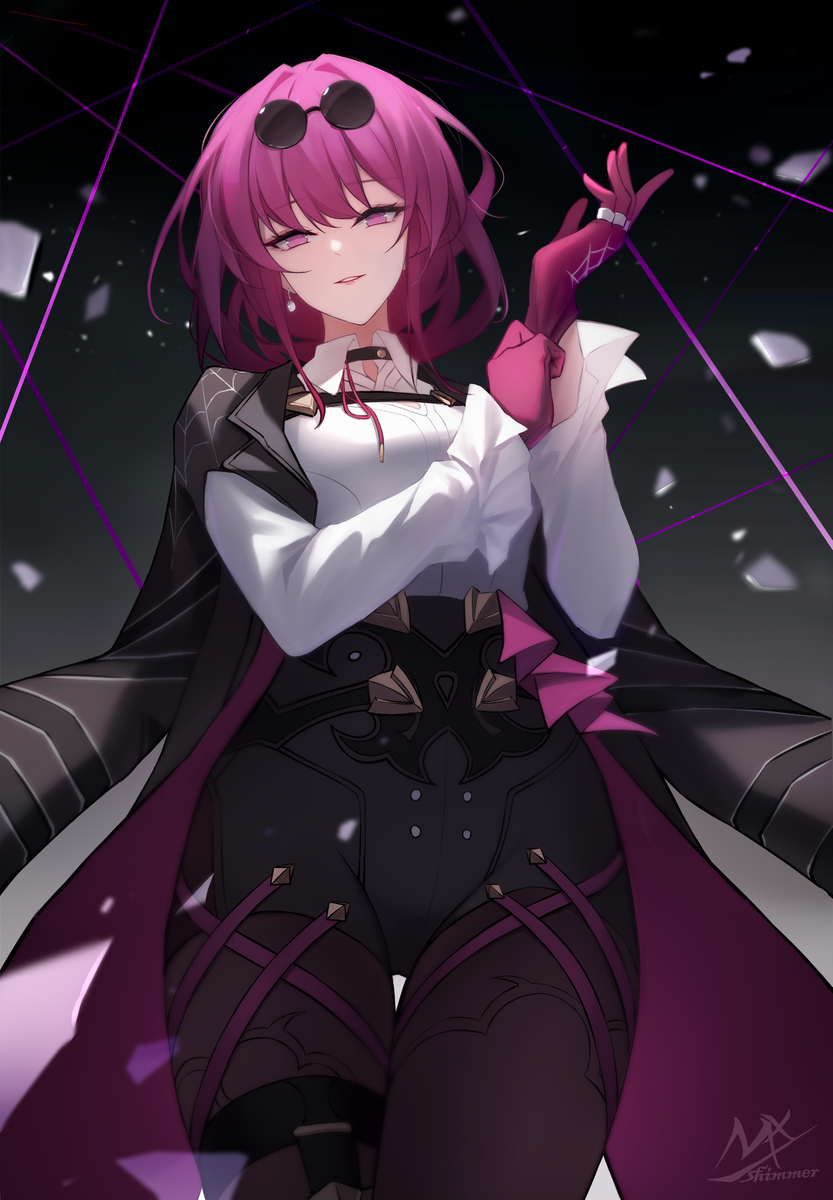 This is a pixiv picture whose title is 卡芙卡.