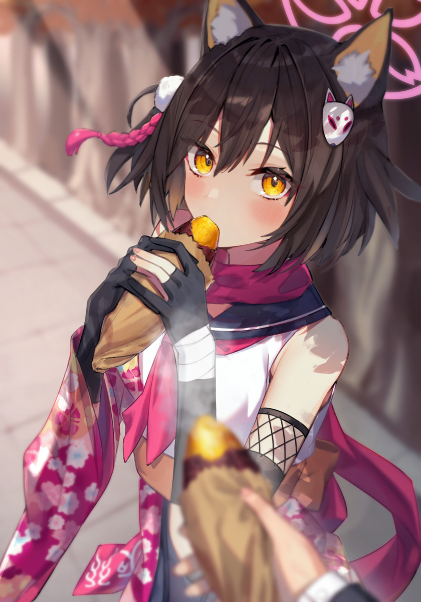This is a pixiv picture whose title is 【二次創作】久田イズナ.