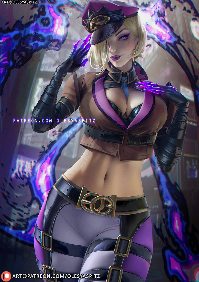 This is a pixiv picture whose title is Evelynn Soul fighter~⭑✧.