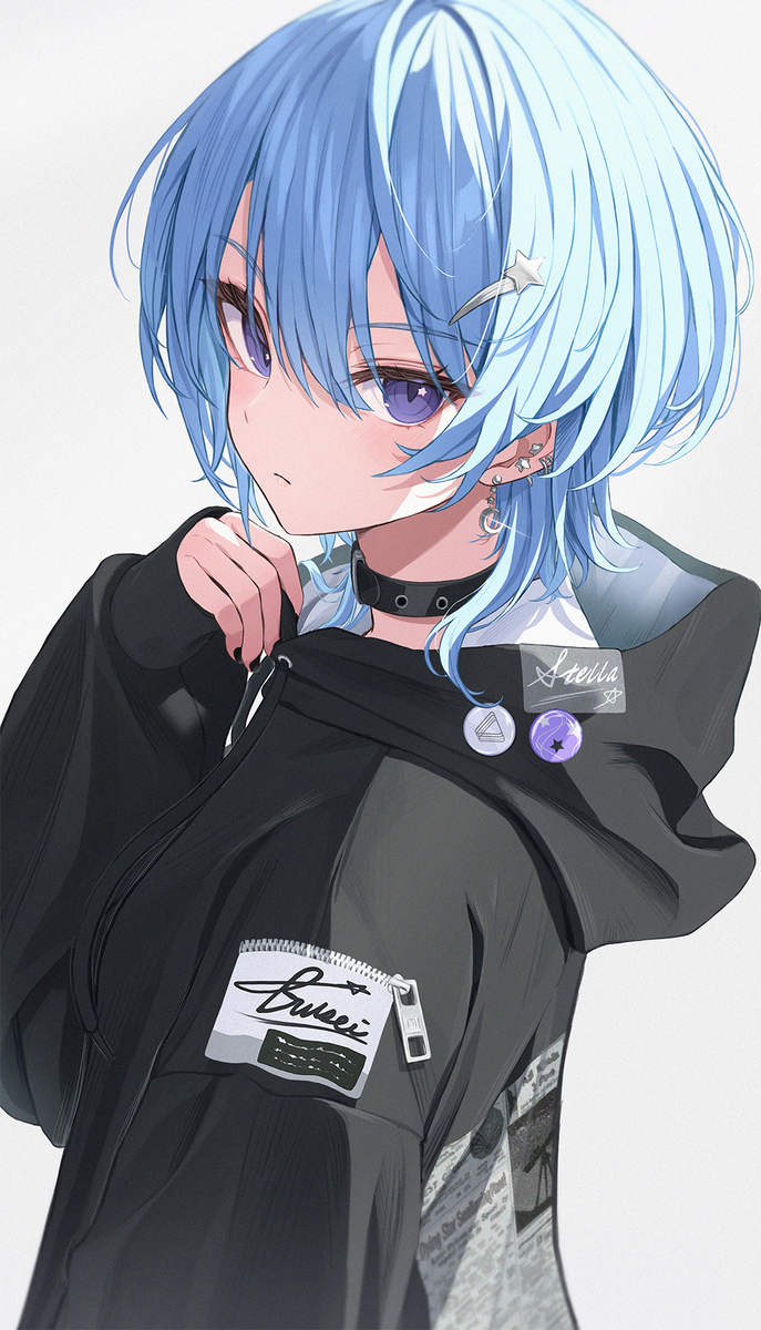 This is a pixiv picture whose title is 星街すいせい.