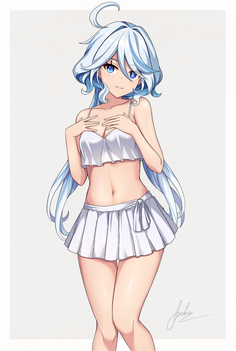 This is a pixiv picture whose title is Furina.