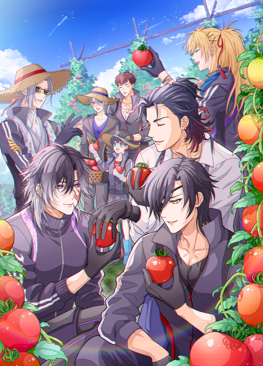 This is a pixiv picture whose title is 長船の畑当番.