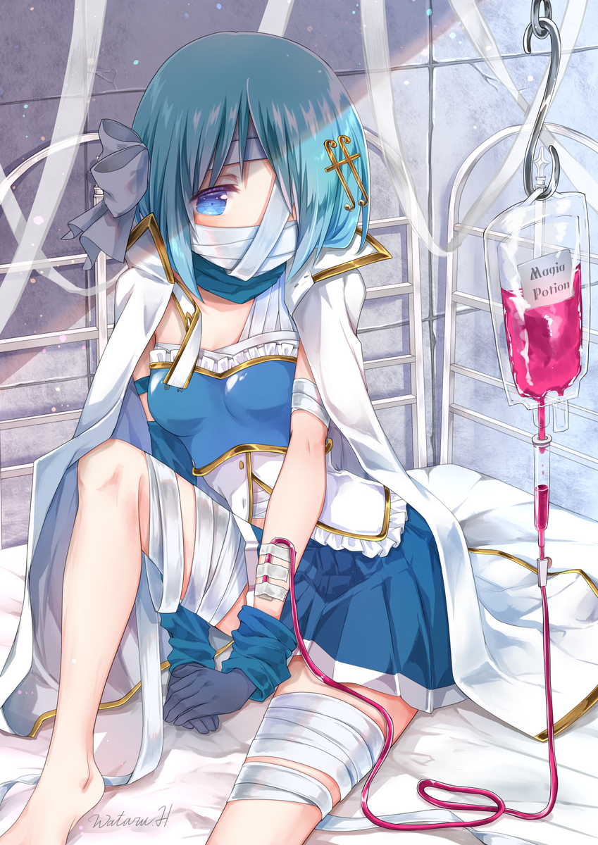 This is a pixiv picture whose title is 生きてるフリをしてるだけ.