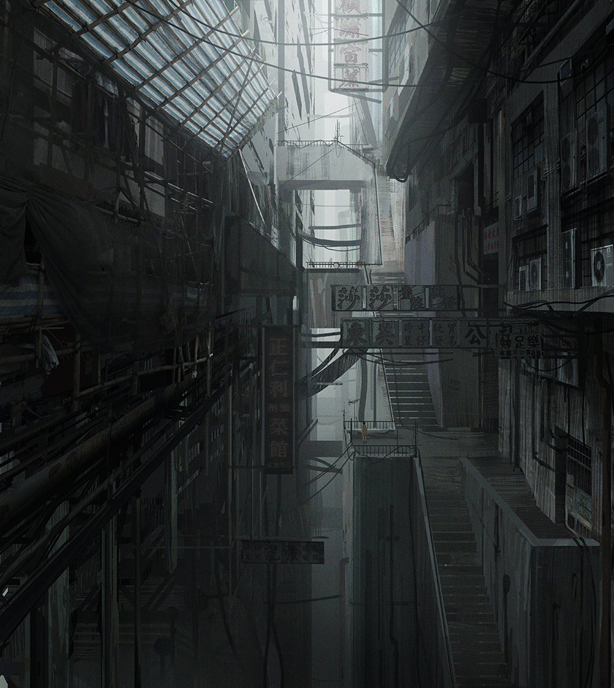 This is a pixiv picture whose title is 九龍.