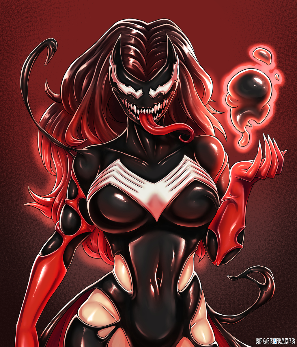 This is a pixiv picture whose title is The Scarlet Venom.