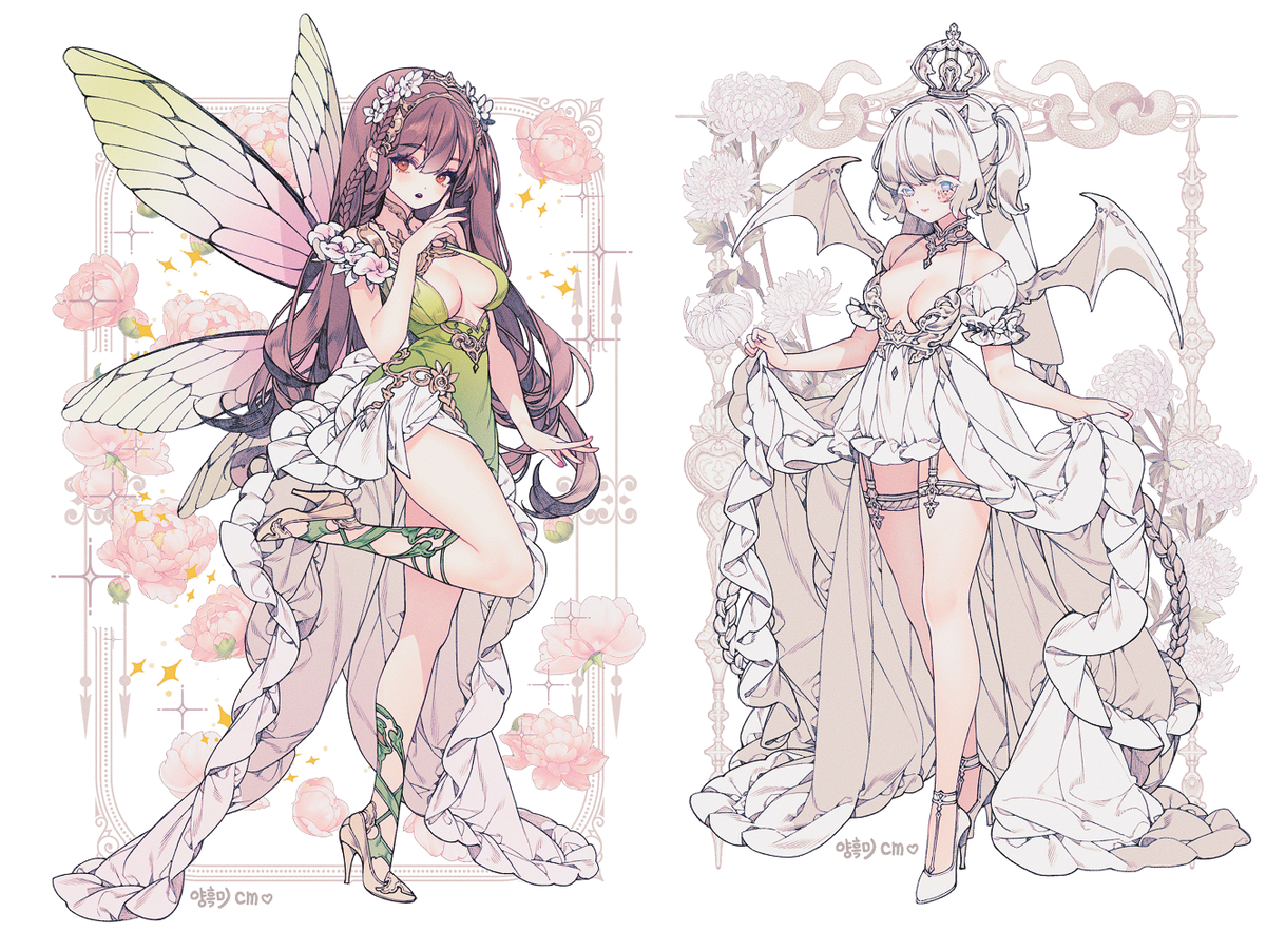 This is a pixiv picture whose title is 💖cm💖.