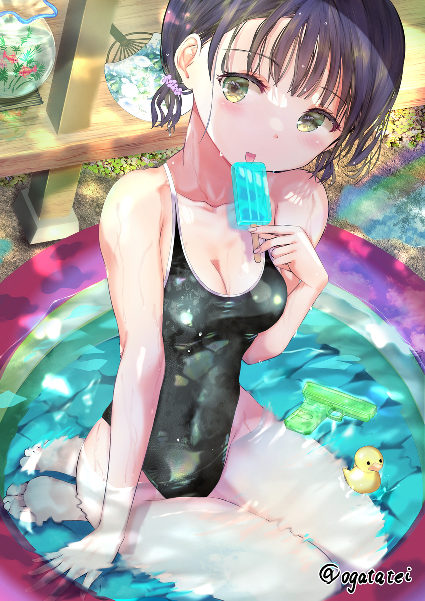 This is a pixiv picture whose title is 残暑お見舞い申し上げます.