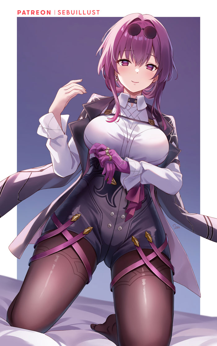 This is a pixiv picture whose title is カフカ.
