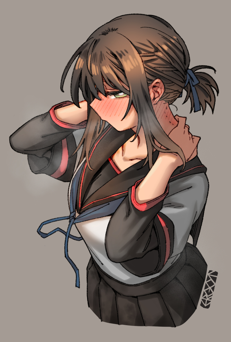 This is a pixiv picture whose title is ひどい.