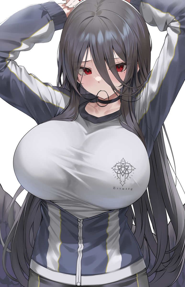 This is a pixiv picture whose title is 体操服ハスミ.