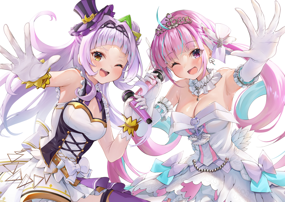 This is a pixiv picture whose title is ⚓️あくしお🌙.