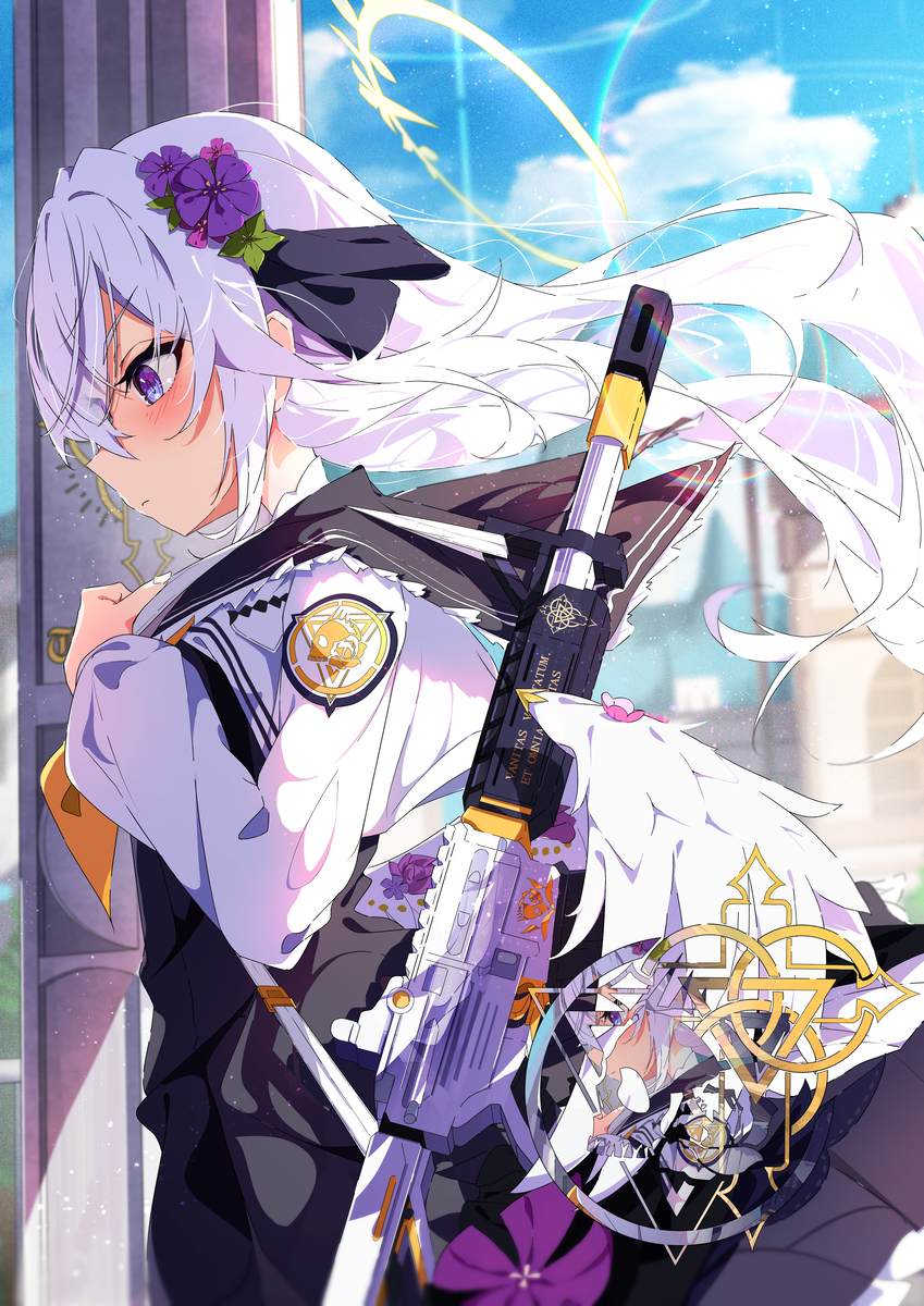 This is a pixiv picture whose title is 白洲アズサ.
