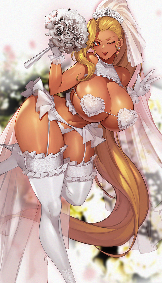 This is a pixiv picture whose title is REQ_wedding.