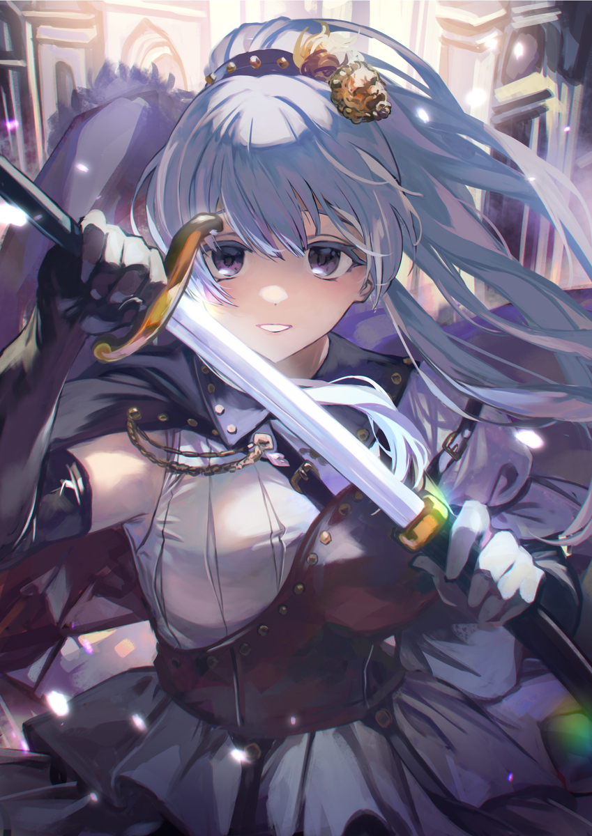 This is a pixiv picture whose title is I Am The Sword.